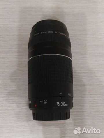 Объектив Canon ef 75 300mm f:4-5.6 объявление продам
