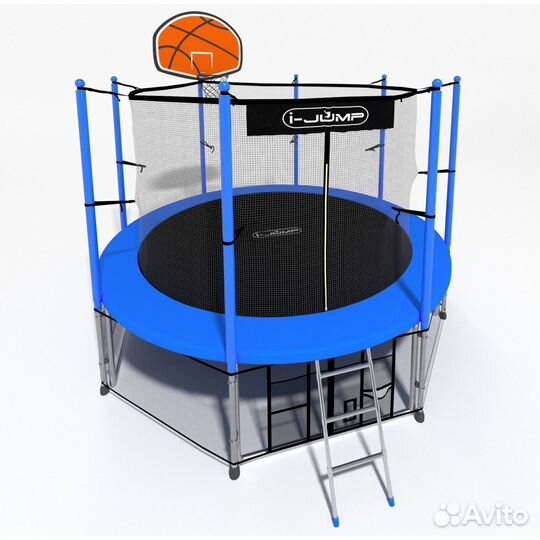 Батут I-jump basket 16FT blue