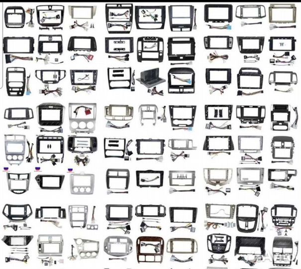 Переходные рамки на андроид магнитолы