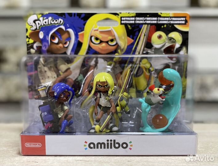 Amiibo Splatoon 3 in 1 (Triple Set, Новая, Европа)