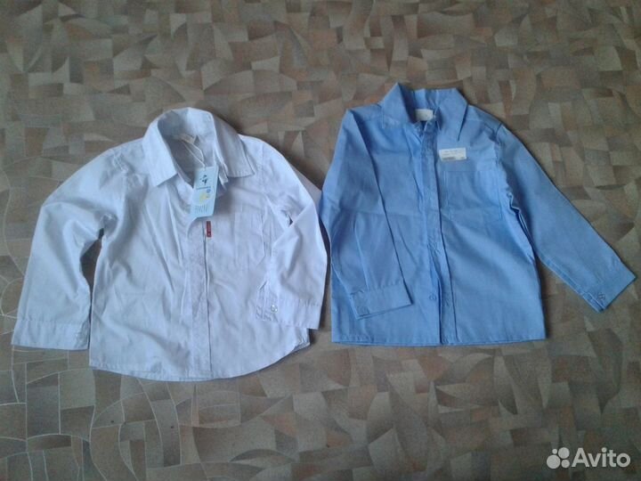 Рубашки для мальчика 98-104