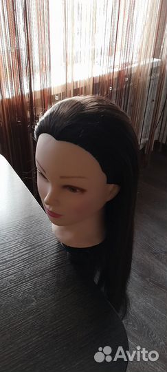 Манекен со штативом, иск. волос