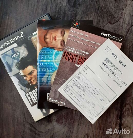 Front Mission 4 PS2 Лицензия