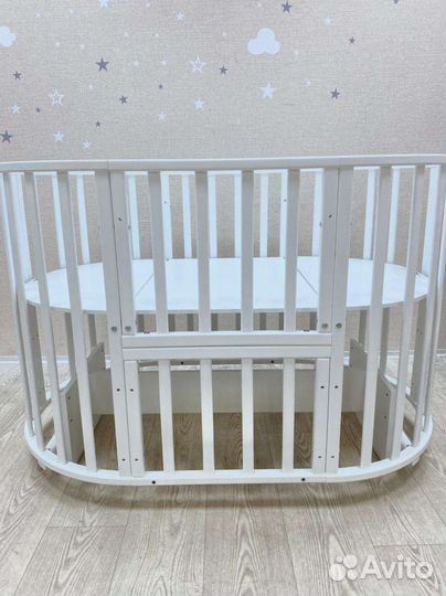 Круглая кроватка новая