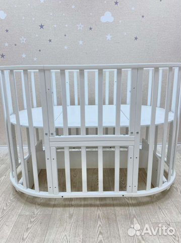Круглая кроватка новая