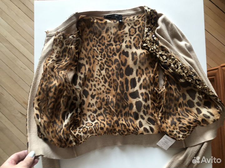 Жакет болеро cristinaeffe. Леопард Itali. 42-44