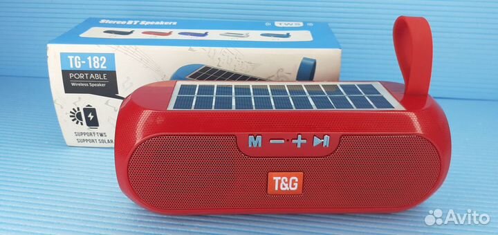 Колонка Tg с солнечной панелью для природы супер