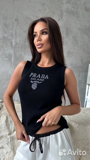 Шикарная майка Prada