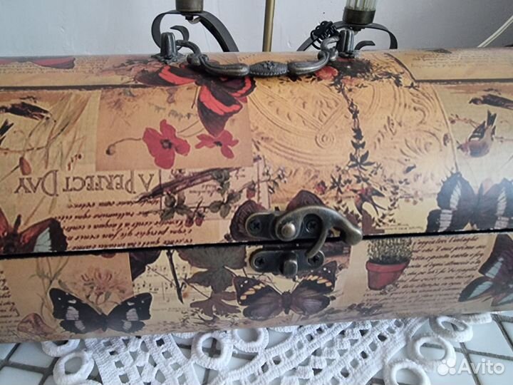 Деревянная шкатулка большая