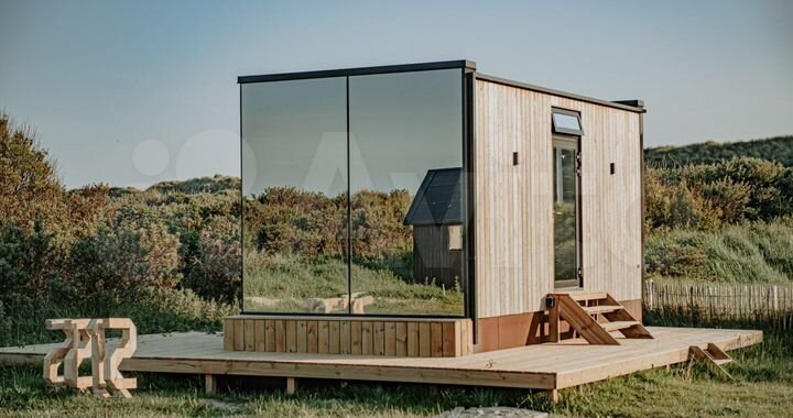 Дом 18 м² на участке 1 сот.