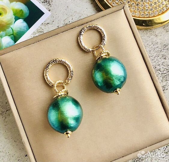 Серьги бижутерия