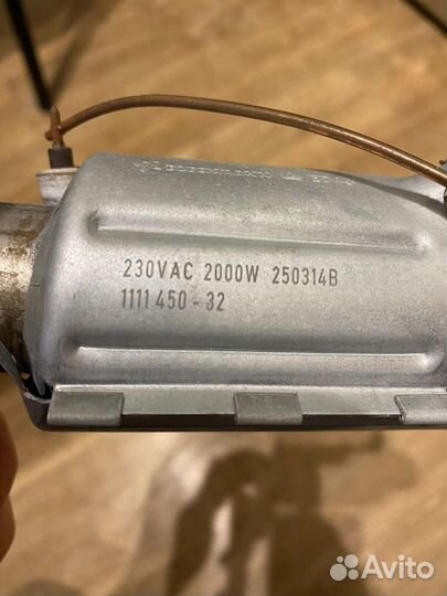 Тэн 2000W 1111450-32 для посудомоечной машины AEG