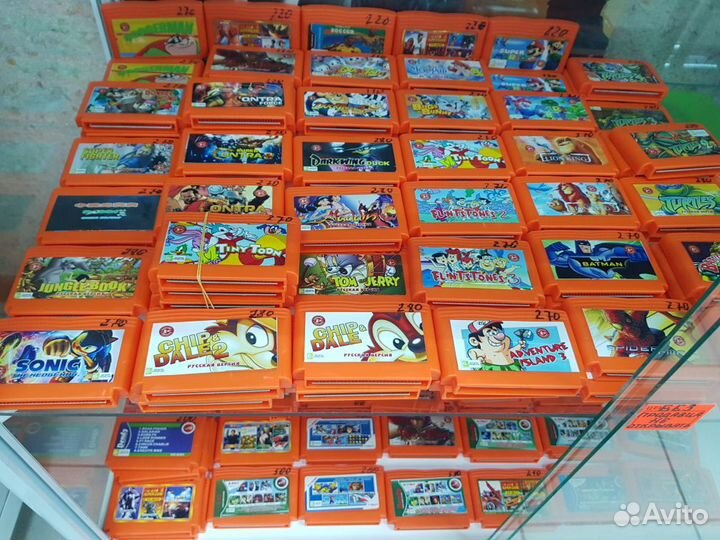 Картриджи для dendy