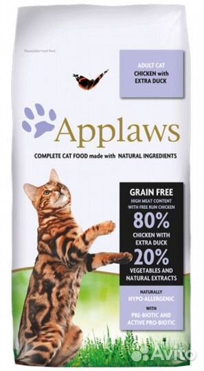 Корм Applaws беззерновой корм для взрослых кошек