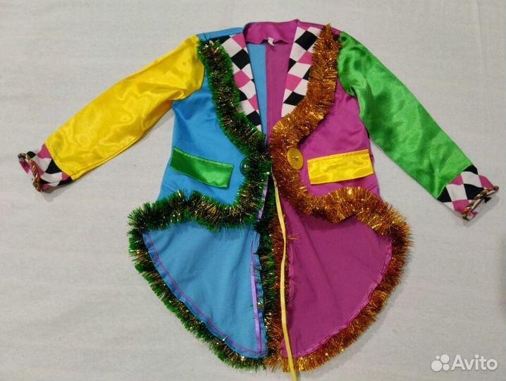 Новогодний костюм клоуна