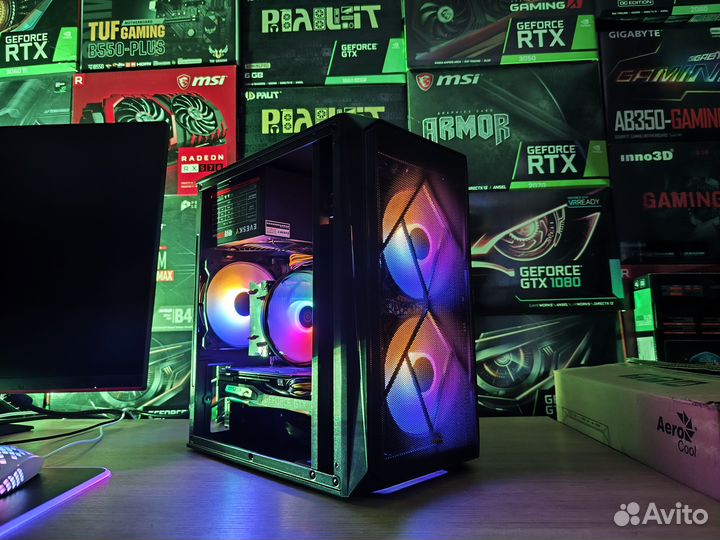 Новый игровой пк Intel Core i3-10100f/GTX1660Super