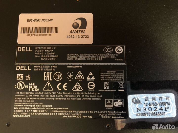 Коммутатор Dell Networking N3024P (POE) Layer 3