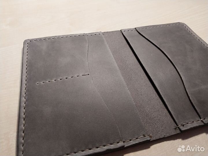 Обложка на паспорт натуральная кожа