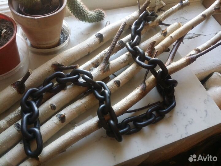 Велозамок цепь каленая