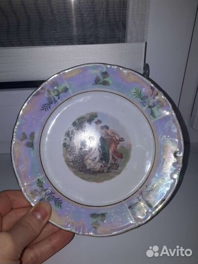 Германия гдр kahla тарелка 16 см Мадонна сервиз