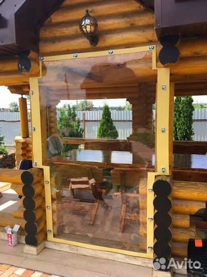 Мягкие окна для террас и беседок