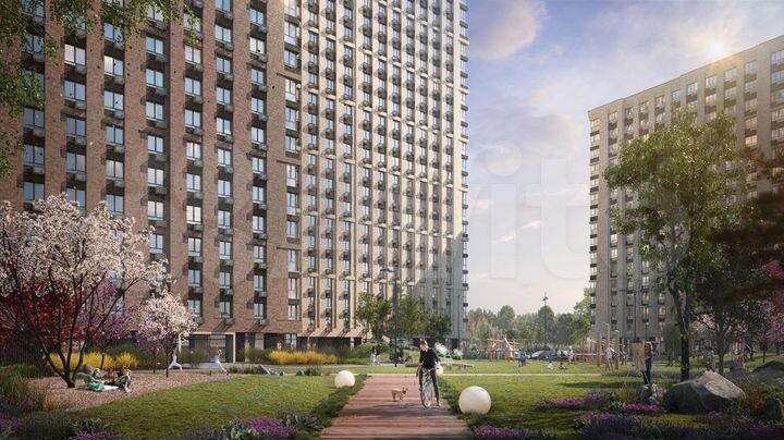 1-к. апартаменты, 36,9 м², 13/23 эт.