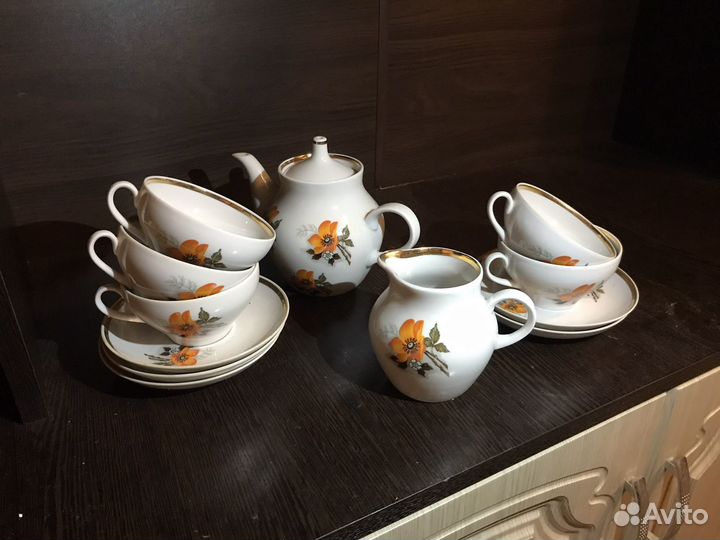 Сервиз, чашки, блюдца СССР