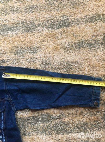 Джинсовый костюм для девочки