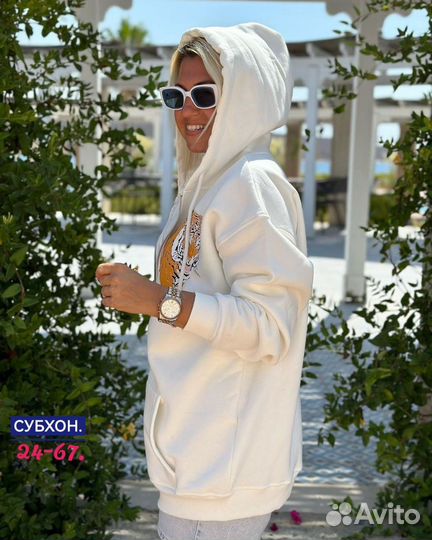 Толстовка женская тигры от 46 до 56