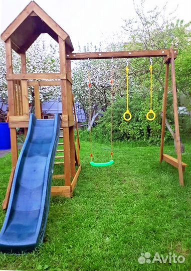 Детский комплекс уличный, площадка