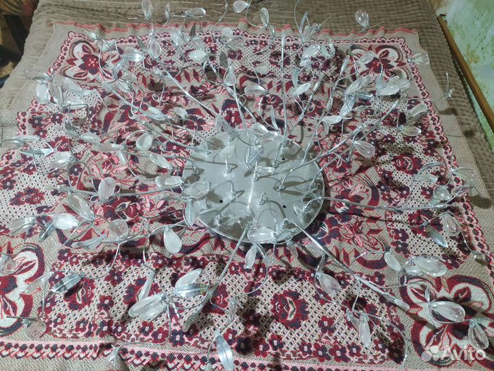 Люстра потолочная бу