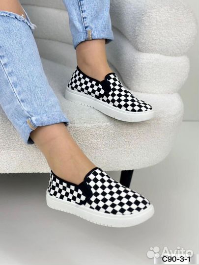 Слипоны женские