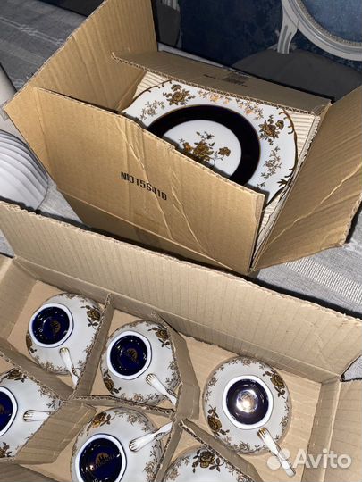 Чайно столовый сервиз на 6 персон