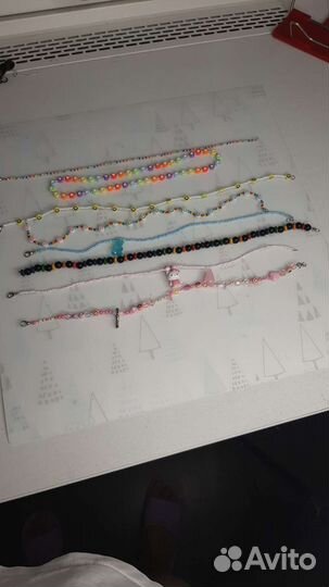 Чокер из бисера