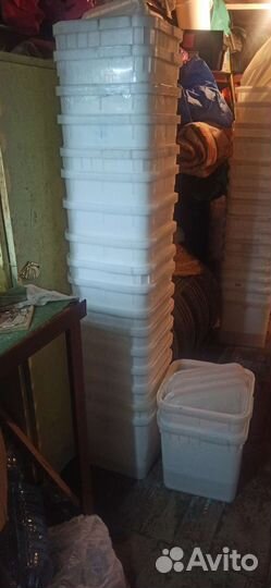 Кубконтейнер из под мёда б/у