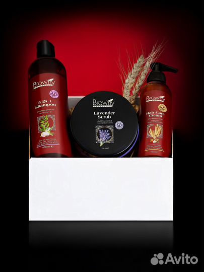 Лавандовый скраб для тела Browny cosmetics Турция