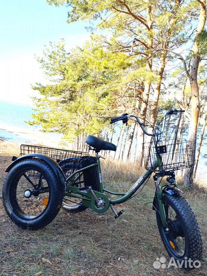 Внедорожный и быстрый электровелосипед взрослым