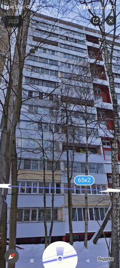 Комната 18 м² в 3-к., 12/14 эт.