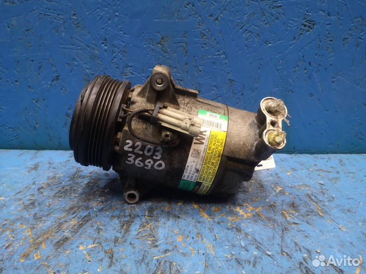 Компрессор кондиционера Opel Astra H (2004 - 2007)