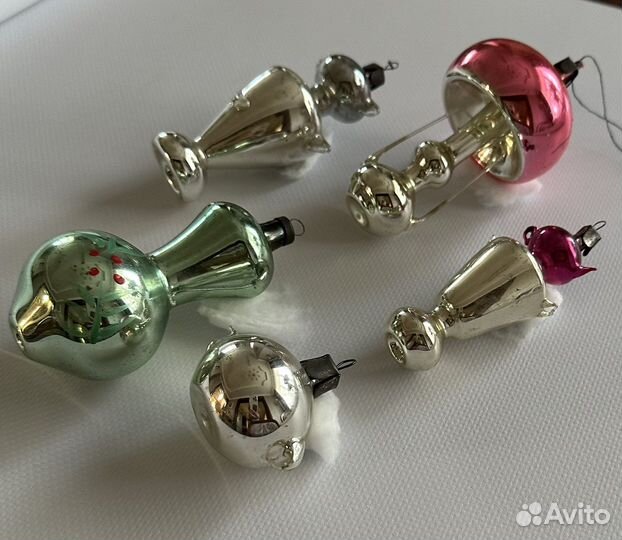 Елочные игрушки СССР 50-е годы