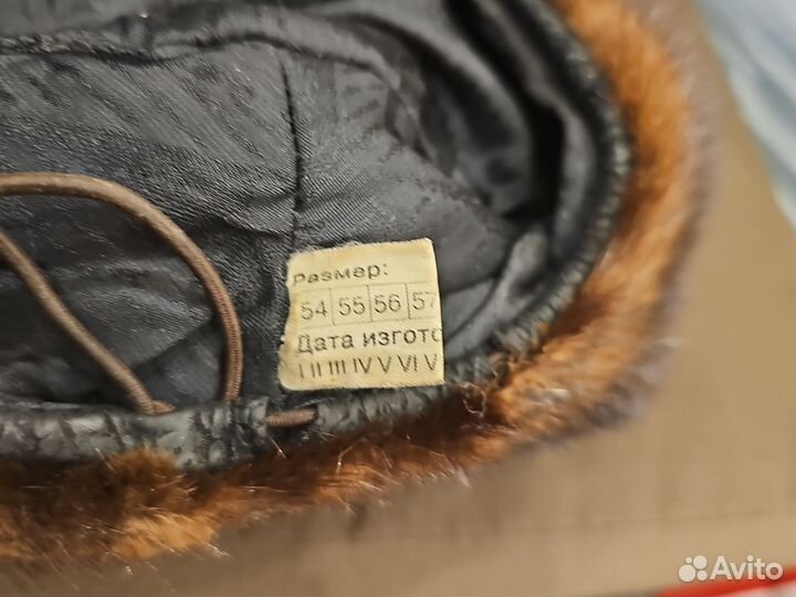 Берет женский норковый