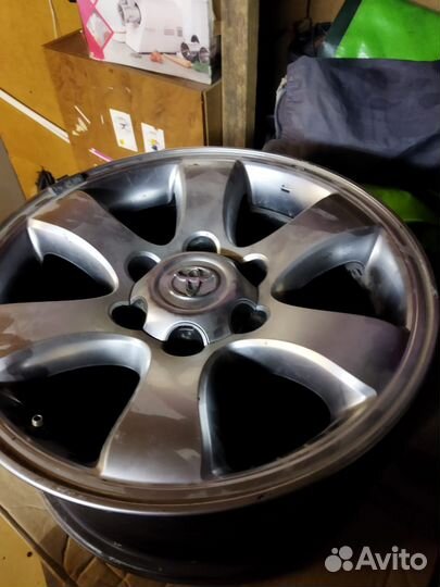 Диски колесные R17 7.5x17 ET30 Toyota Prado 3 4 шт
