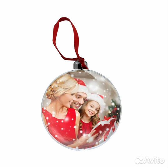 Елочные игрушки с фото