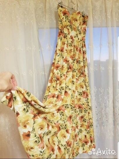 Платье женское длинное 40-44