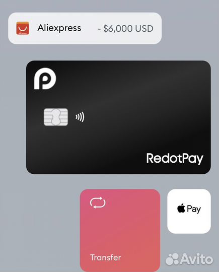 Виртуальная карта RedotPay