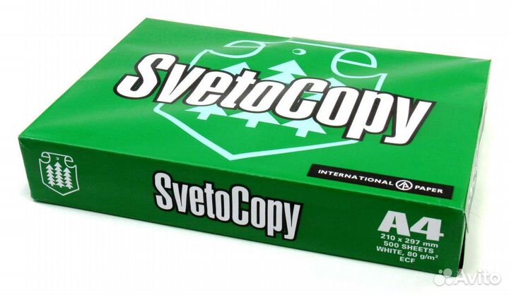 Бумага А4 Svetocopy