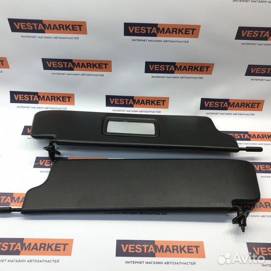 Солнцезащитные козырьки черные ваз 2121,21213, 212