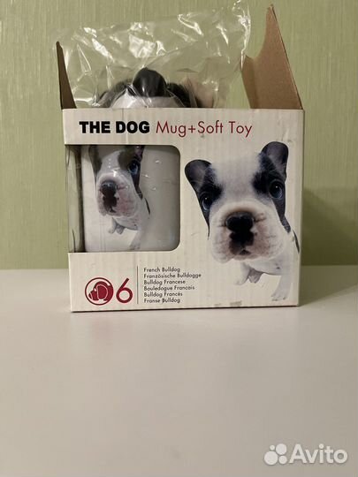 Кружка с мягкой игрушкой