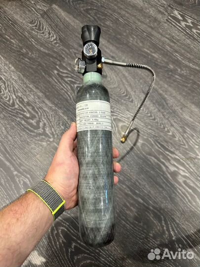 Баллон 0.5 л для заправки pcp