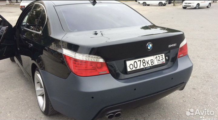 Задний бампер m тех bmw e60